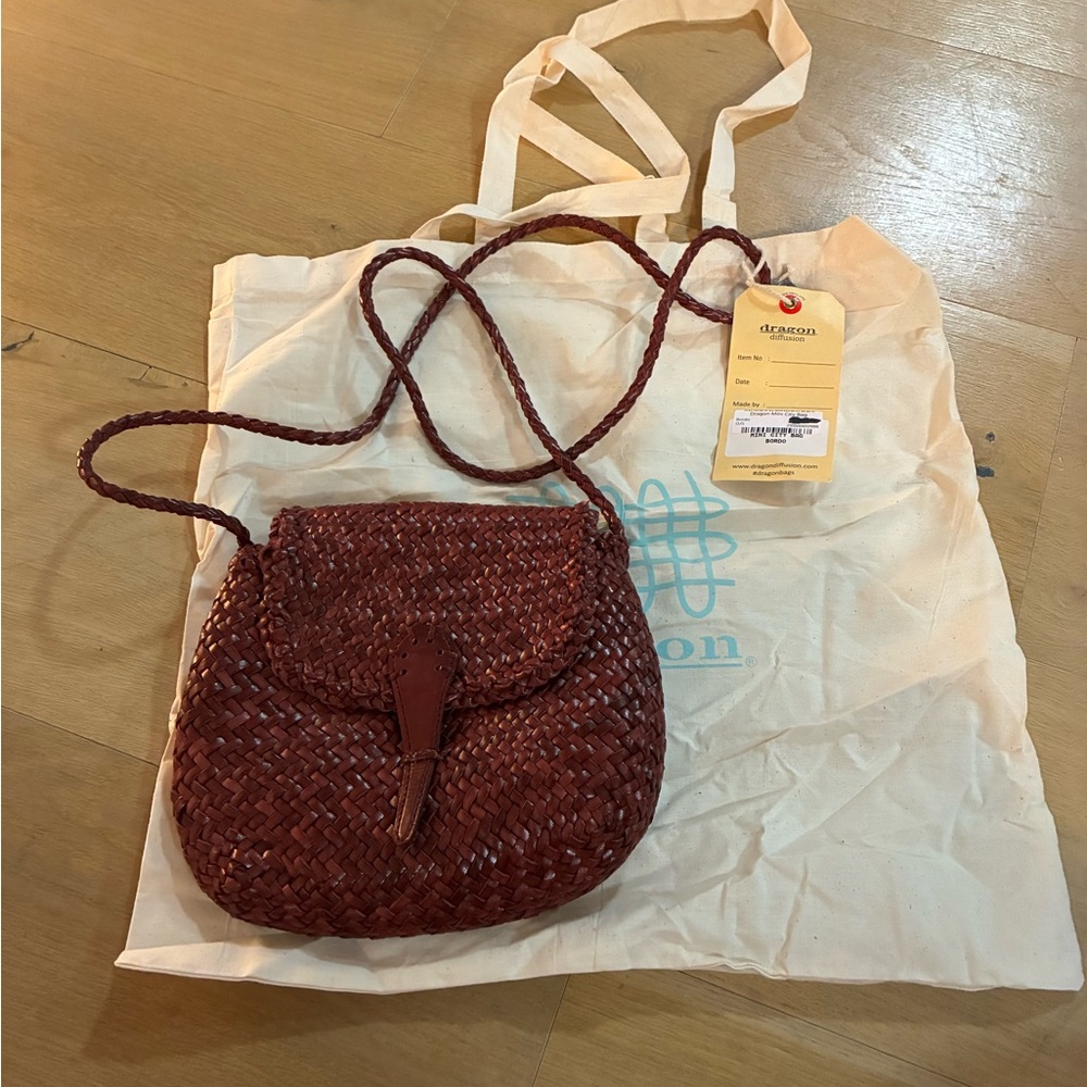 Dragon Diffusion Mini City Bag - Bordeaux - NWT and dust bag